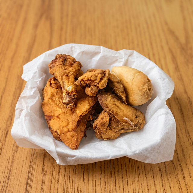 Chicken & Roll.